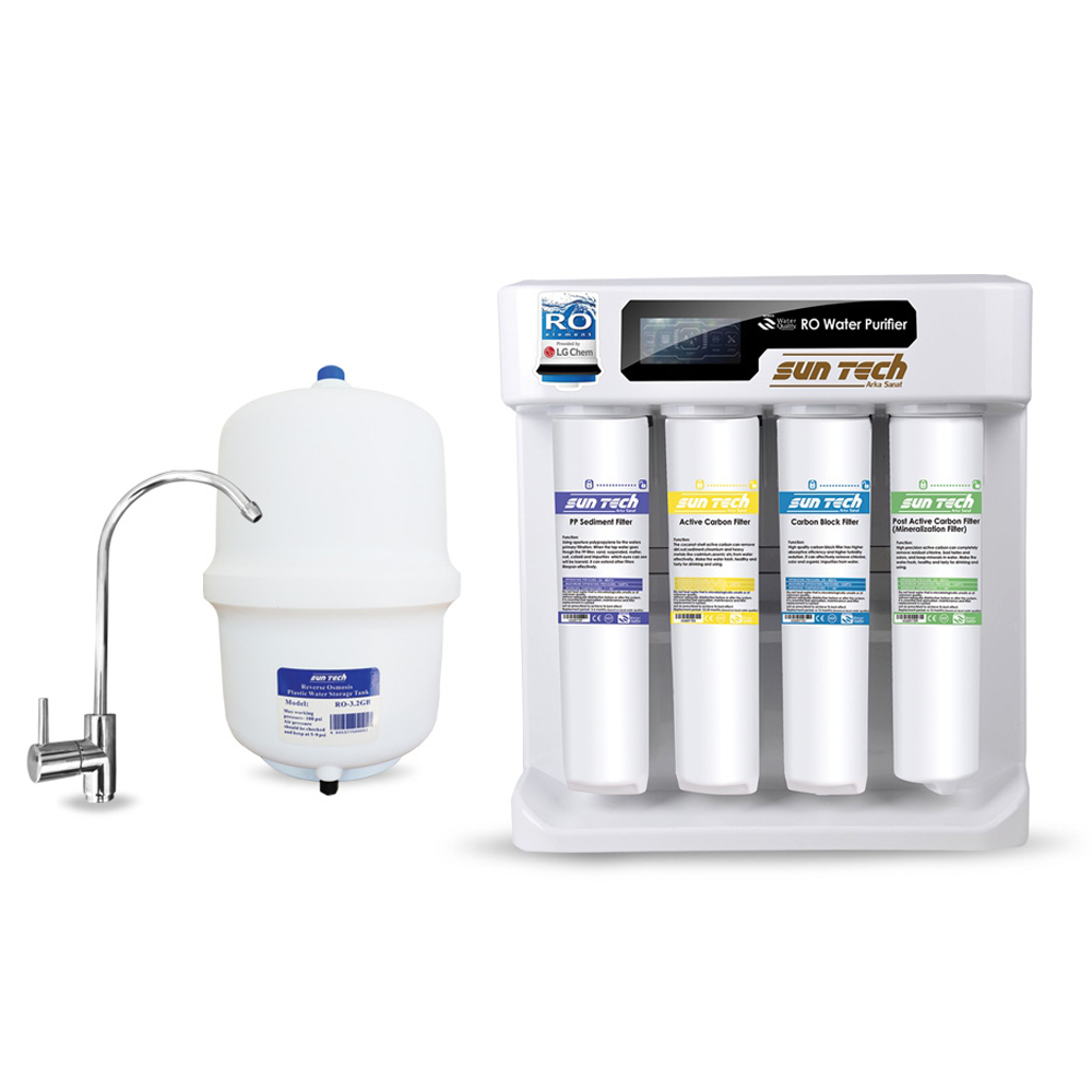 دستگاه تصفیه آب خانگی سانتک مدل 100 گالن